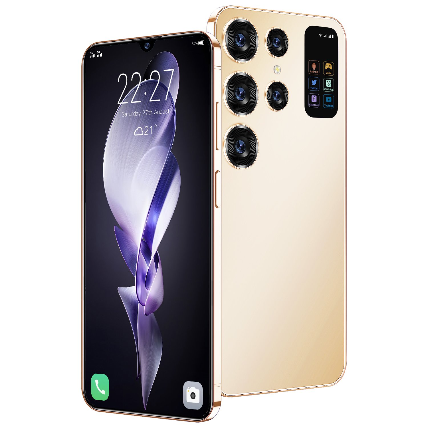 Global Version S24 Ultra smart phone Big Screen 7.0inch 16+1TB Unlock S-Pen 4G WIFI Full Screen S23 S24 mobile phone